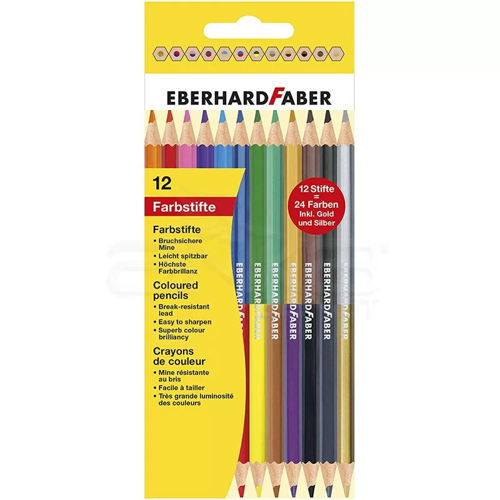 Çift Taraflı Kuru Boya Kalemi 3mm 12li 514811