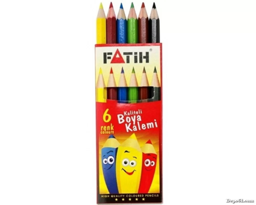 Kuru Boya 6lı Kısa