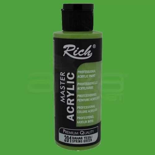 Master Akrilik Boya 120ml 201 Bahar Yeşili