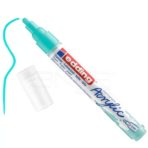 5100 Akrilik Marker Kalem 2-3mm Yuvarlak Uç 934 Parlak Turkuaz