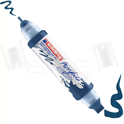 5400 Akrilik Marker Kalem Çift Uçlu 3D Double Liner 933 Gece Mavisi