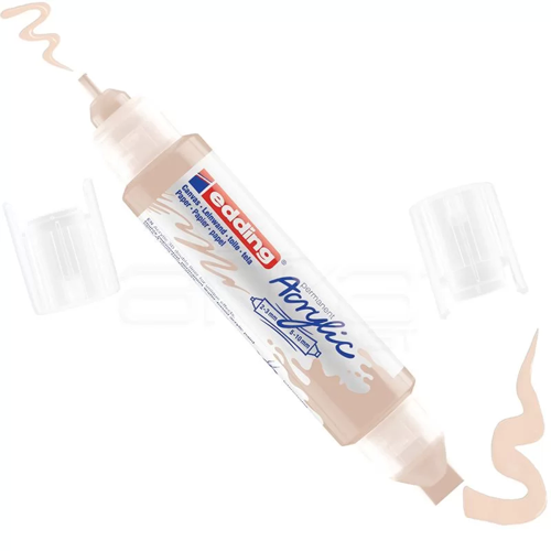 5400 Akrilik Marker Kalem Çift Uçlu 3D Double Liner 255 Bej