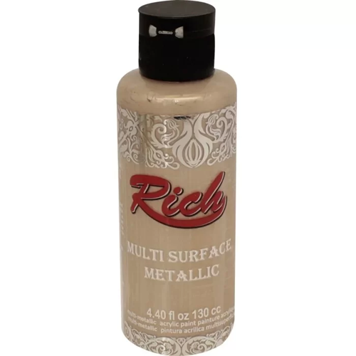 Multi Surface Metalik Her Yüzey İçin Akrilik Boya 120ml 6518 Şampanya