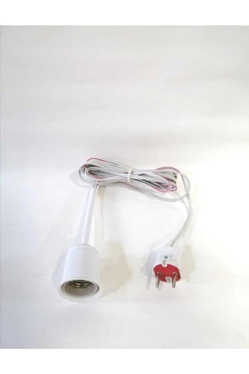 Seyyar Kablolu Tıj Duy Fiş 5 Metre