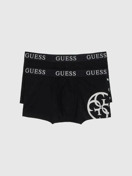 Placed Logo Erkek Siyah 3'Lü Boxer Paketi U4RG04K6YW0-JBLK