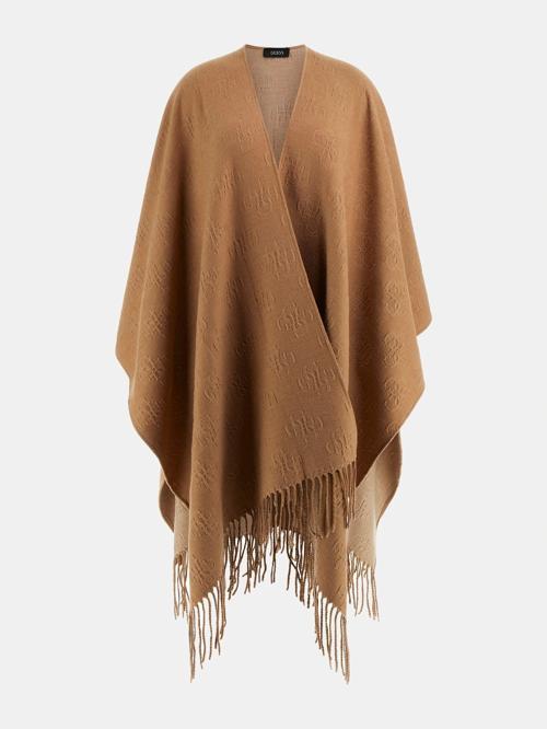 Poncho Kadın Bej Şal AW5421POL03-BEI