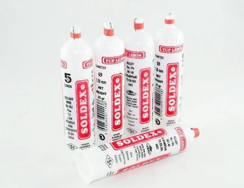 Soldex Tüp Lehim 1,2 Mm 25 Gr - 5 Kanallı, Sn:60 / Pb:40