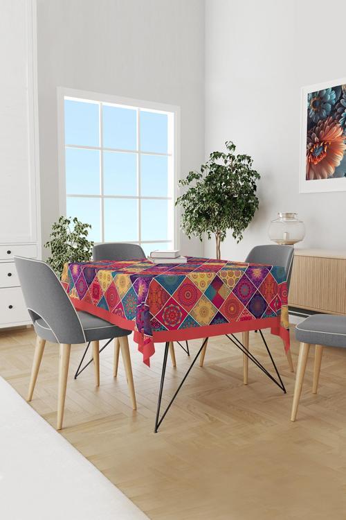 Anatolia 3 Desenli Süet Dertsiz Masa Örtüsü