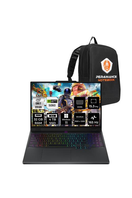 Legion 5 i7-13650HX 32GB 4TB SSD RTX5060/8GB 115W 165Hz WUXGA 15.3" W11H Gaming Laptop