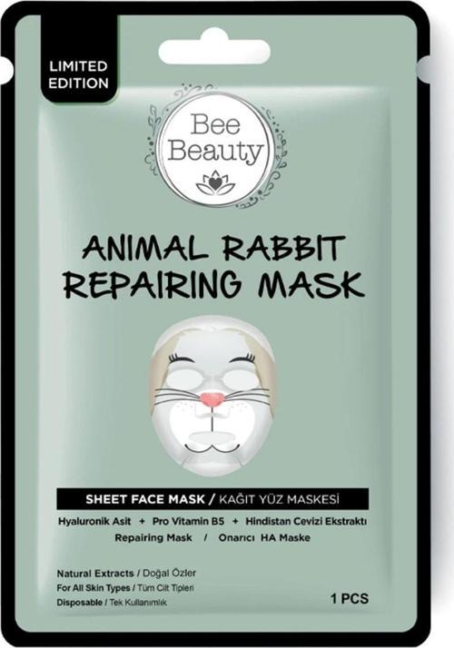 Animal Kağıt Maske Rabbit Onarıcı Tavşan Maske