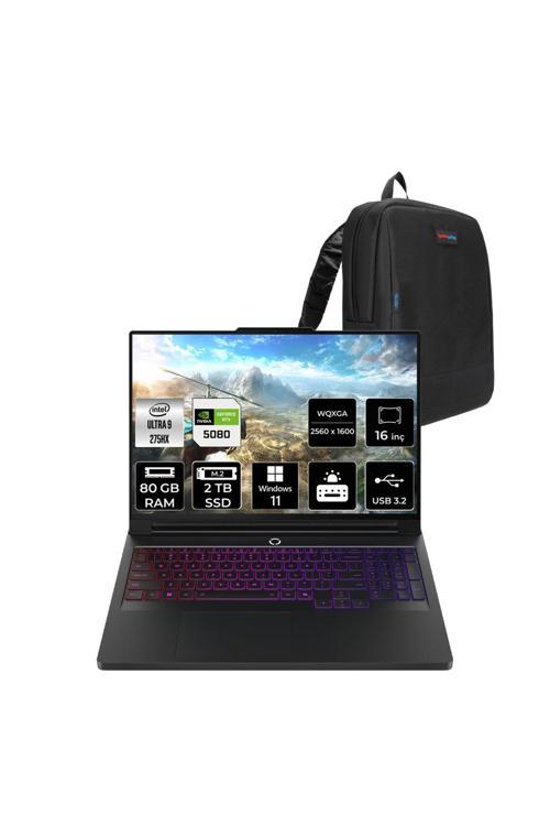 Legion Pro 7 Ultra9 275HX 80GB 2TB SSD RTX5070Ti/12GB 175W 240Hz WQXGA OLED 16" W11P Laptop