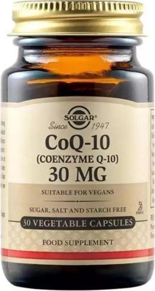 Coenzyme Q-10 30mg 30 Kapsül