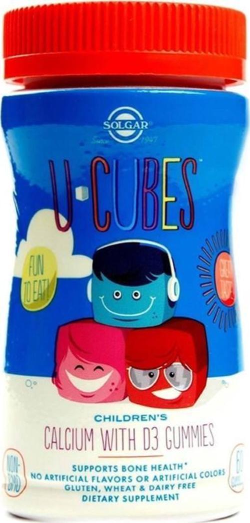U-Cubes Calcium With D3 60 Tablet
