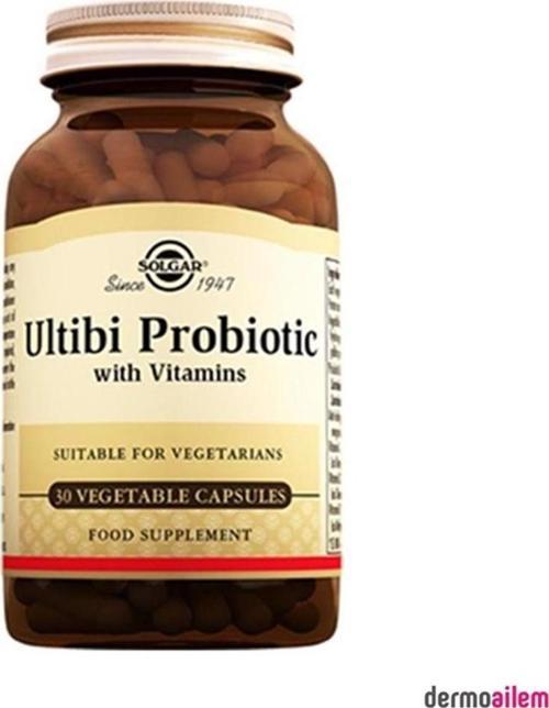 Ultibi Probiotic with Vitamins 30 Kapsül