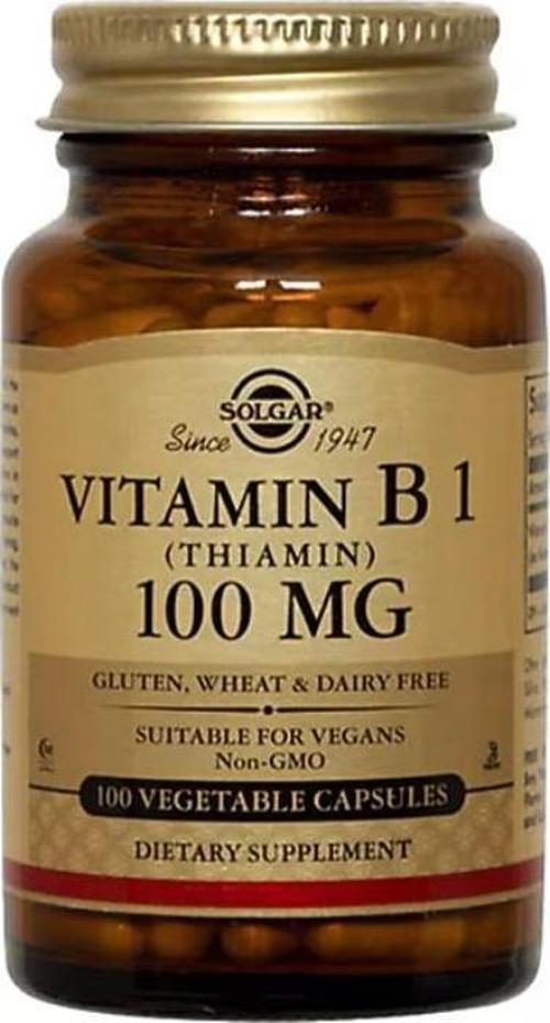 Vitamin B1 Thiamin 100 mg 100 Kapsül