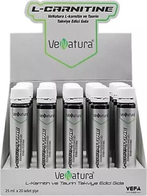 L-Karnitin ve Taurin 25 ml x 20 Şise