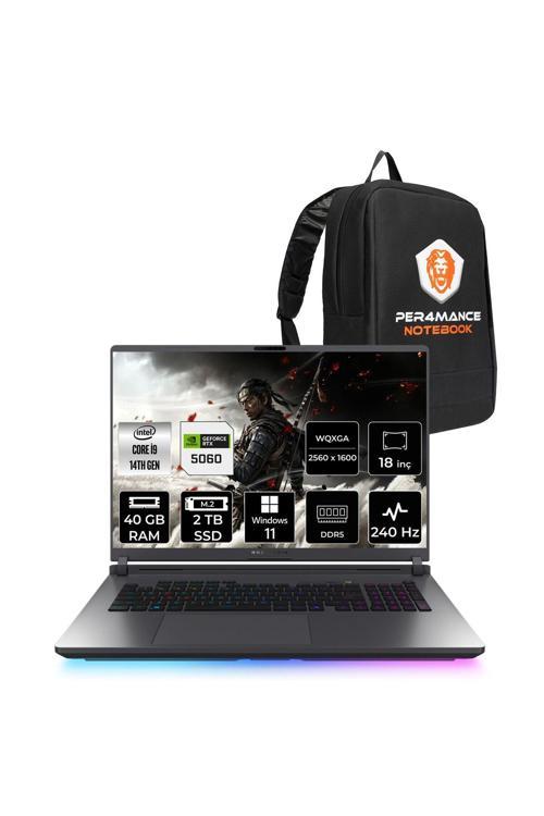 Rog Strix G18 i9 14900HX 40GB 2TB SSD RTX5060/8GB 240Hz 16" QHD+ W11P Gaming Laptop G815JMR