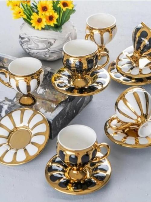 Karıus 6 Kişilik Kahve Fincan Takımı –  HXF-05100/8