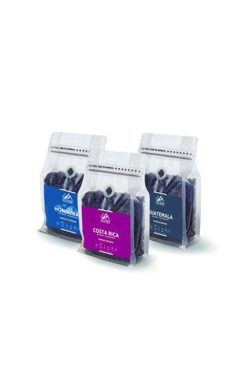 Avantaj Paketi 3X250Gr Honduras - Kosta Rika - Guatemala Sert Içim Filtre Kahve Seti S3303