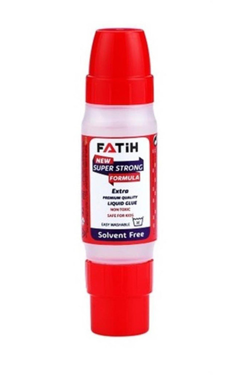 Sıvı Yapıştırıcı Solventsiz Çift Uçlu Şeffaf 30 ML (24 Lü Paket)