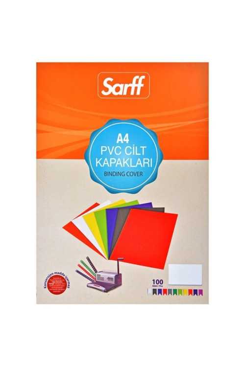 Cilt Kapağı Plastik Opak A4 160 Micron Şeffaf (100 Lü Paket)