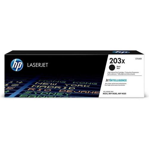 203X Black Siyah Yüksek Kapasite 3.200 Sayfa Toner CF540X