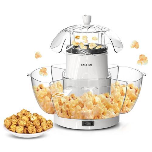 Crispo Taşınabilir 70g Kapasiteli 1200W Patlamış Mısır Makinesi