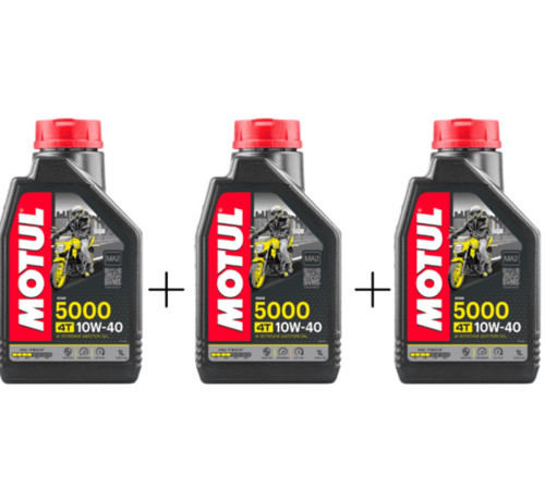 5000 10w40 Motorsiklet Yağı 3 Litre