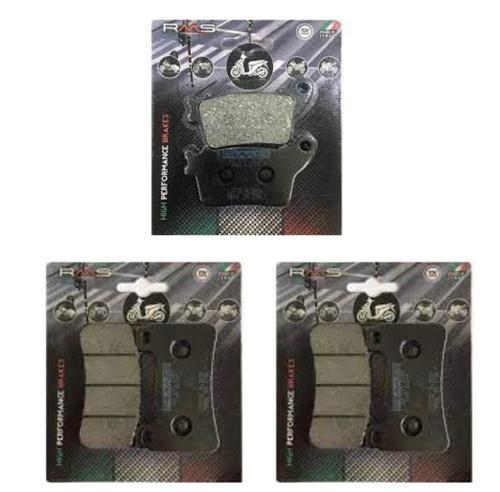 Honda CBR 600 RR 2007 Ve Sonras Ön ve Arka Fren Balata Takım RMS RM32