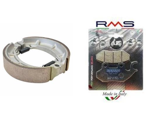 Sym Fiddle 3 125 (2018 öncesi) Ön ve Arka Fren Balata Takımı RMS RM01