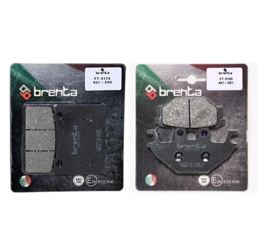 Sym Wolf 250 Ön ve Arka Fren Balata Takımı Brenta BR10