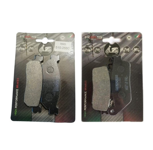 Yamaha X-Max 250 2010 -2017 arası Ön ve Arka Fren Balata Takım RMS RM42