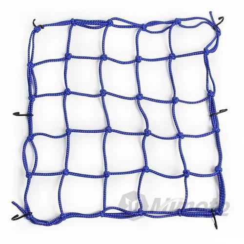 Motosiklet Fosforlu Bagaj Filesi Mavi