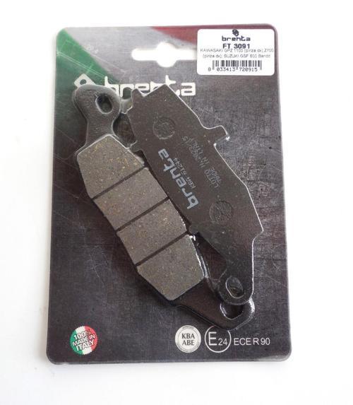 Kawasakı Er-6 F Ön Sağ Fren Balata  Brenta (made in italy)