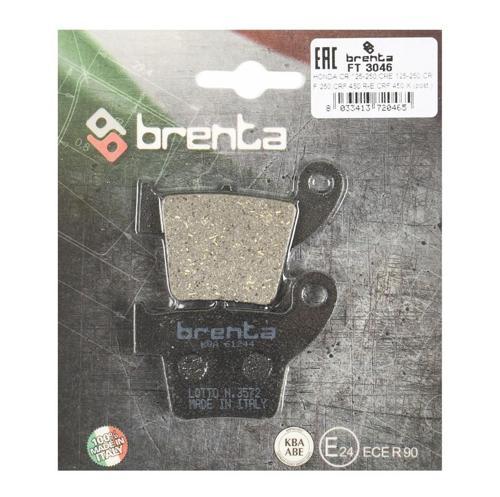 Yamaha YBR 125 CITY arka Fren Balata  Brenta (made in italy)