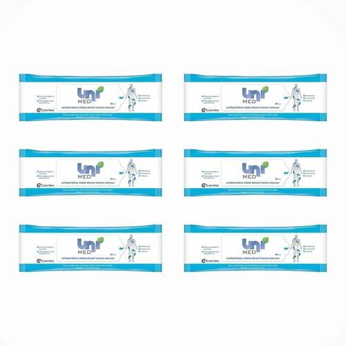 Antibakteriyel Vücut Yıkama Havlusu 50'li Paket x 6 Paket