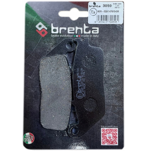 Kymco VENOX 250 Ön Fren Balata Brenta (made in italy)
