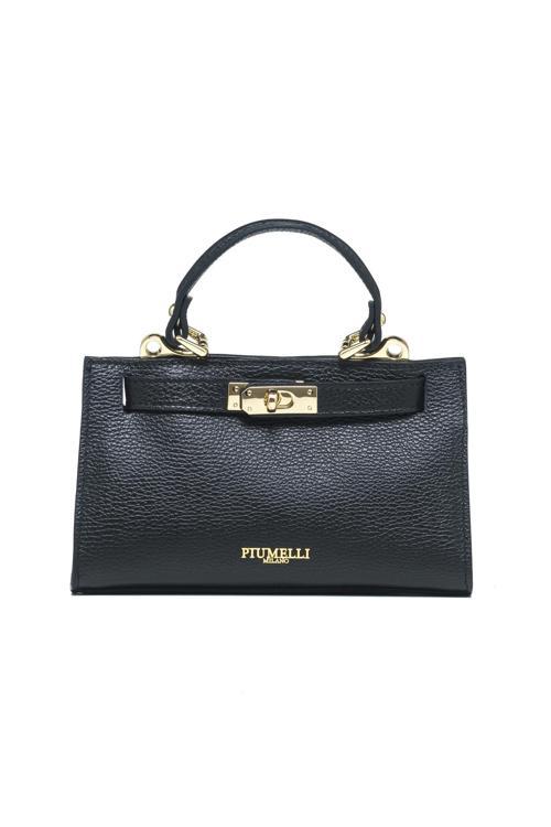 Kadın Postacı Çantası LAINE S Piumelli Milano Bag D28 Black