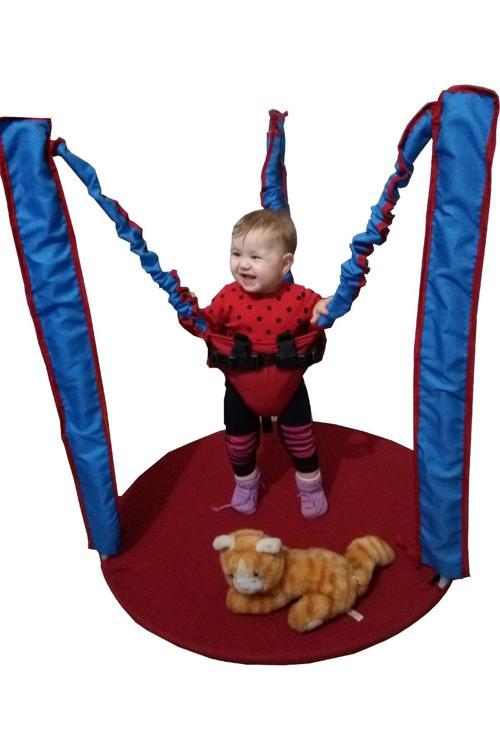 Hoppala Zıpzıpzıp Yüz Korumalı Kanguru, Yaylı Denge Bebek Yürüteci