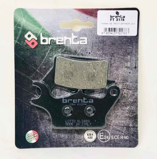 Yamaha TRICTY 125 Sol Ön Fren Balata Brenta (made in italy)