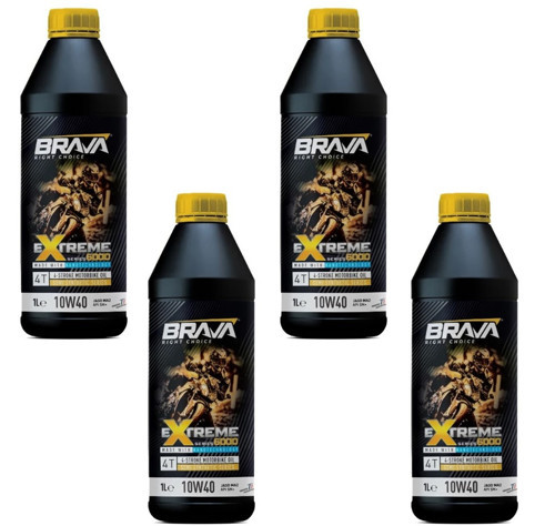 Extreme 6000 10w40 Motorsiklet Yağı 4 Litre