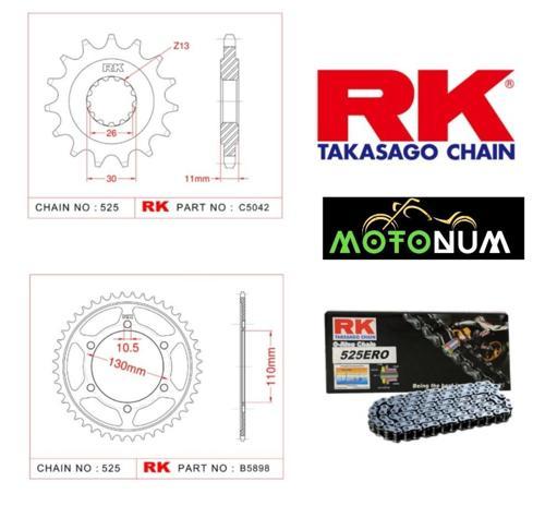 Yamaha Tracer 900 18-20 Rk Premium Zincir Dişli Seti - Yüksek Performans Ve Uzun Ömür