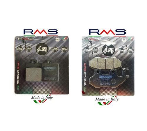 Sym Fiddle 3 125 (2019-sonrası) Ön ve Arka Fren Balata Takımı RMS RM02