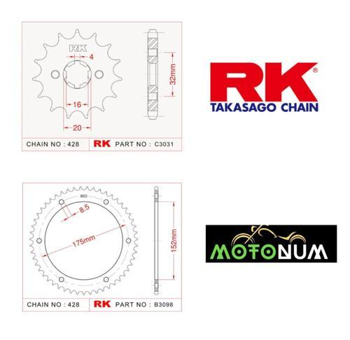 Yamaha Wr 125 09-14 Premium Dişli Seti - Yüksek Performans Ve Uzun Ömür