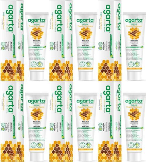 Doğal Diş Macunu 100ML Propolisli (6 Lı Set)