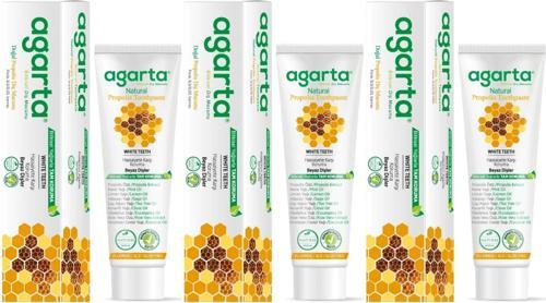 Doğal Diş Macunu 100ML Propolisli (3 Lü Set)