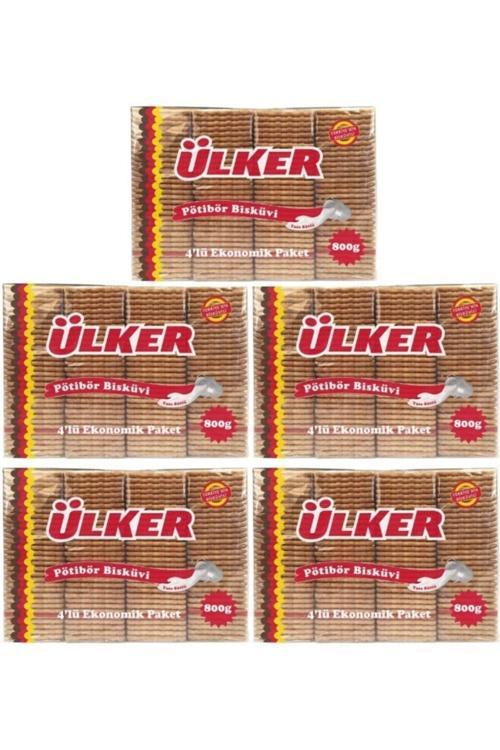 Pötibör Bisküvi 800 Gr x 5 Adet
