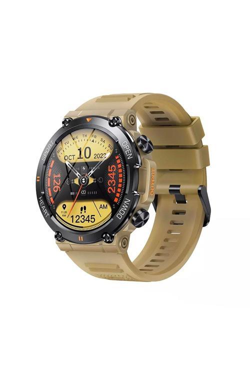 Atlasx Pro Tansiyon Sesli Görüşme Military Akıllı Saat ( Türkiye Garantili)