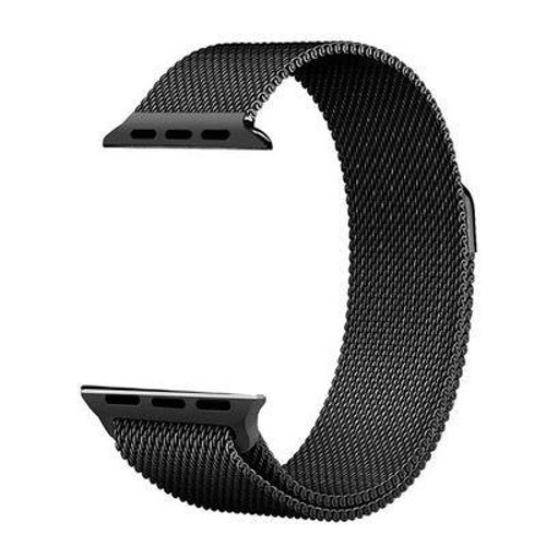 Apple Watch Seri 2/3/4/5/6/7/8/se 38mm-40mm-41mm Uyumlu Hasır Metal Kordon