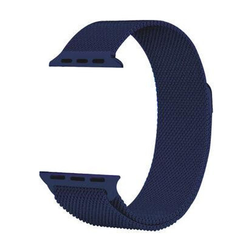 Apple Watch Seri 2/3/4/5/6/7/8/se 38mm-40mm-41mm Uyumlu Hasır Metal Kordon